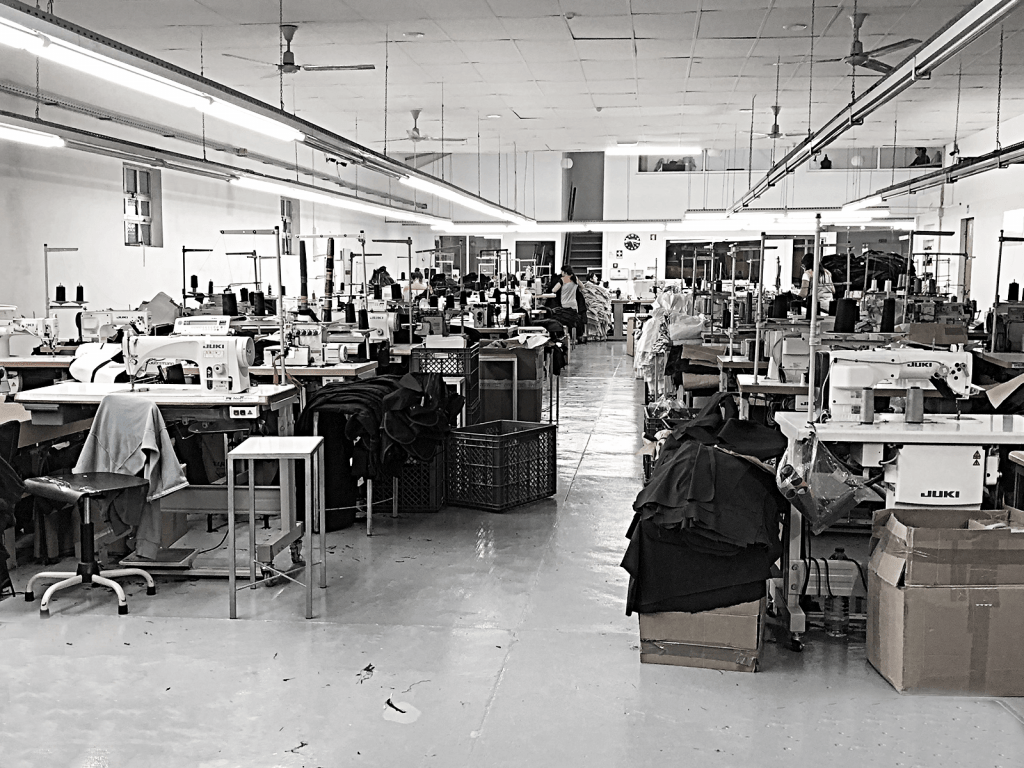 Factory for manufacturing clothing high quality