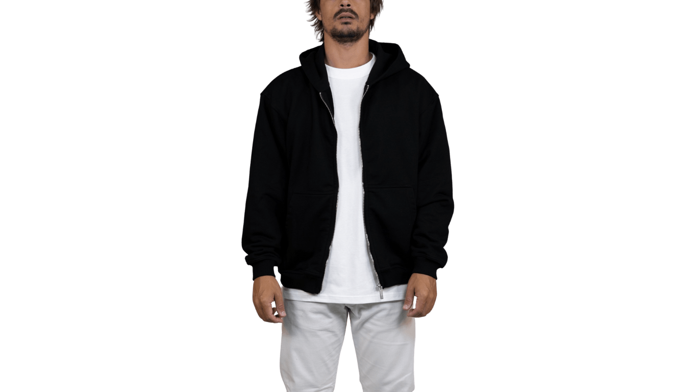high quality blanks clothes Hoodie zip cfb