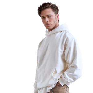 The Hoodie Oversized Ultra Heavy Weight Optical White model 250 gsm