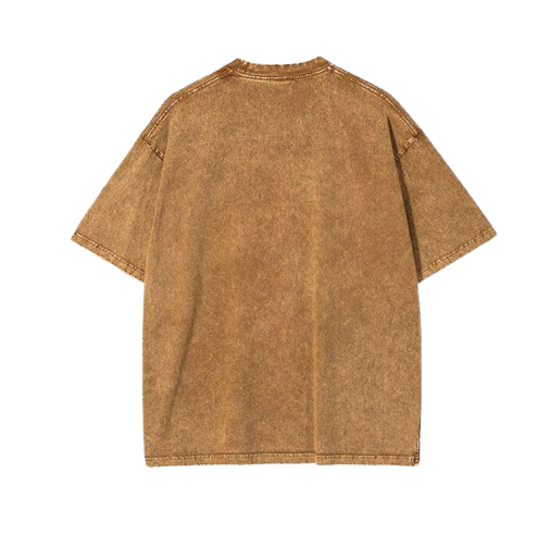 Camel Stone Wash T-shirt Oversize 2.0
