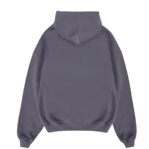 Hoodie Oversize Grey blanks wholesale - baCK customize Bulk order with Print / Embroidery / DTG - Made in Portugal