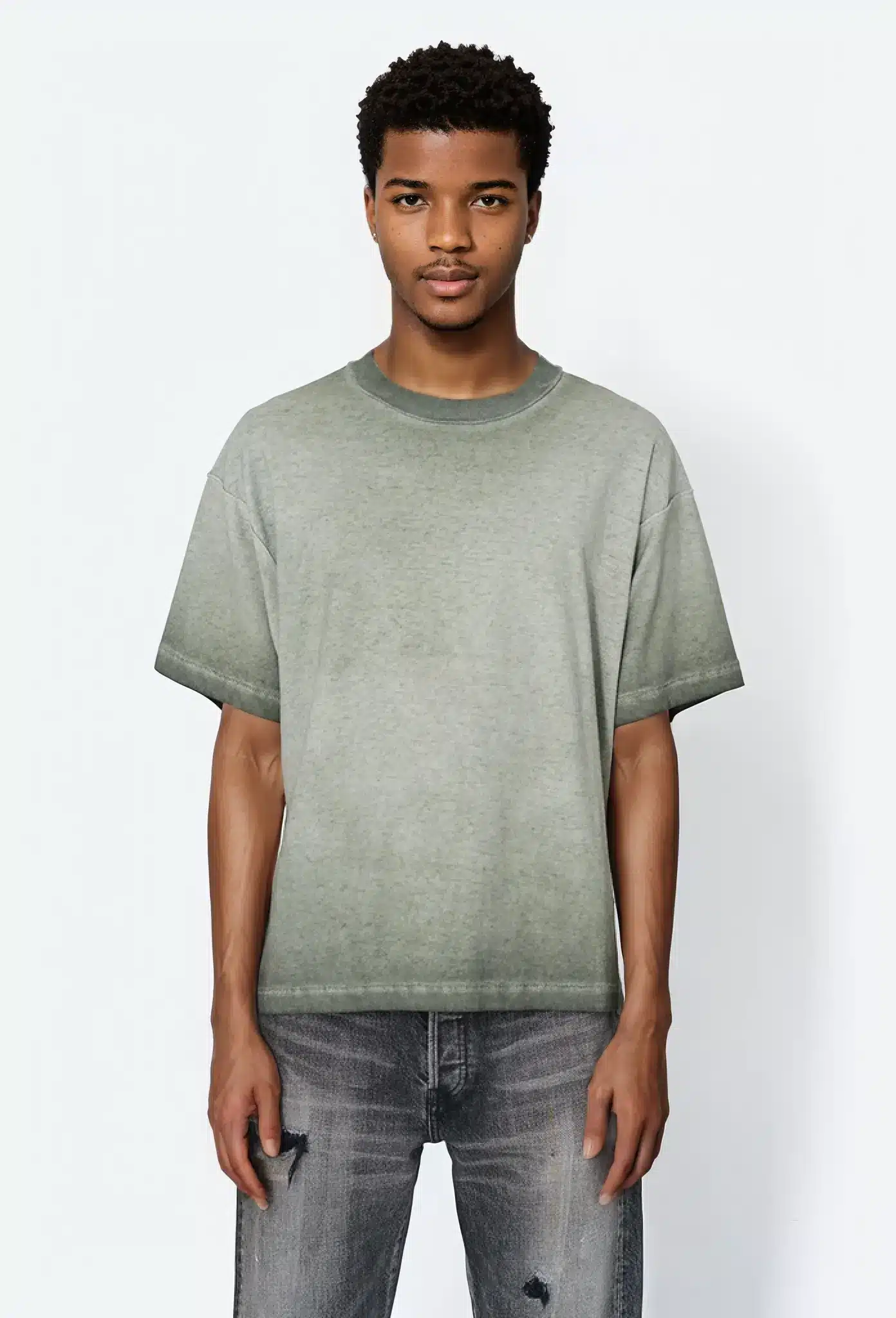 Oil Green T-Shirt Oversize 2.0