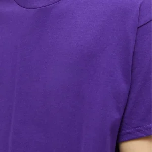 T-SHIRT RELAX FIT PURPLE ,DETAILS luxury blanks make your own clothing brand- CREATE FASHION BRAND CFB