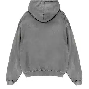 Hoodie Oversize Extreme Acid Wash - BACK Luxury Blanks / Made in Portugal - clothing wholesale - 100% Organic cotton - available to customize -Screen Print - Embroidery - Brand Label Create Fashion Brand CFB